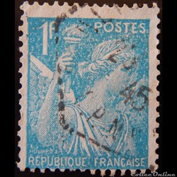 00650  Iris 1F turquoise 2ème série