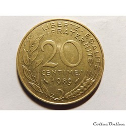 20 centimes Marianne 1989