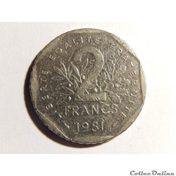 2 Francs Semeuse 1981
