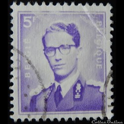 Belgique 01029 roi Baudouin 5F de 1957