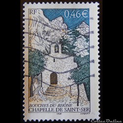 03496 Puyloubier La chapelle Saint Ser 0.46€ de 2002