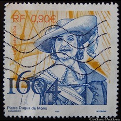 03678 Pierre Dugua de Mons Emission commune 0.90€