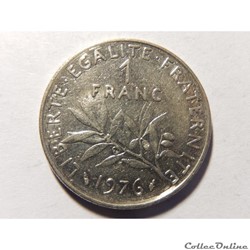 1 franc semeuse 1976