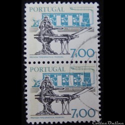 Portugal 01371 presse ancienne et moderne 7$00 de 1978