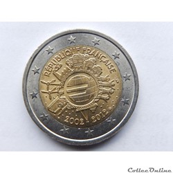 France, 10 ans de l'euros 2002-2012