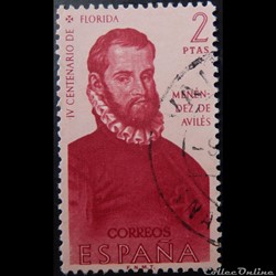 Espagne 00983 Menéndez de Avilés 2Ptas de 1960