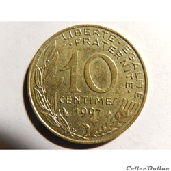 10 centimes Marianne 1997