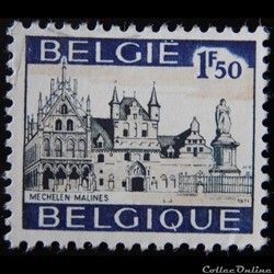 Belgique 01614 Malines 1.50F de 1971