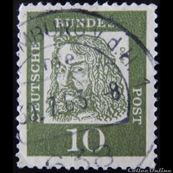 Allemagne RFA 00223 Albrecht Dürer 10pf de 1961