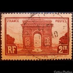 00258 L´Arc de Triomphe de Paris 2frs