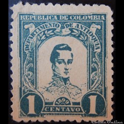 Colombie 00101 général Cordoba 1c de 1899