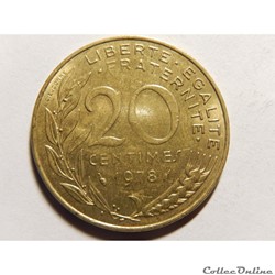 20 centimes Marianne 1978