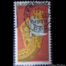 Danemark 00504 figure de proue éléphant 30ore de 1970