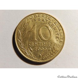 10 centimes Marianne 2000