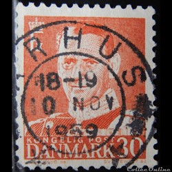 Danemark 00321A roi Frederik IX de 30ore de 1952