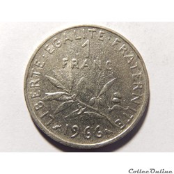 1 franc semeuse 1966