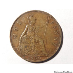 Royaume-Uni, 1 penny de 1930