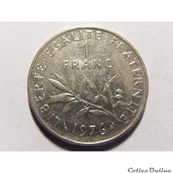 1 franc semeuse 1976