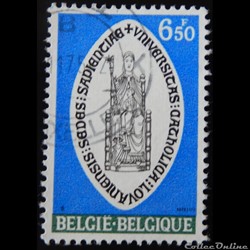 Belgique 01778 universitée de Leuven 6F50 de 1975