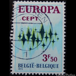 Belgique 01623 communication 3F50 de 1972