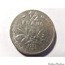 50 centimes Semeuse 1965