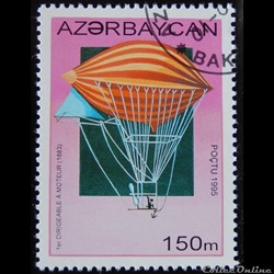 Azerbaïdjan 00225 1er dirigeable à moteur 150m de 1995