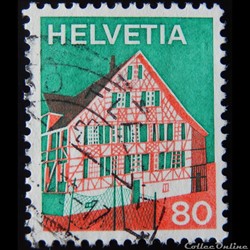 Suisse 00942 Ermatingen (Thurgau) 80cts de 1973