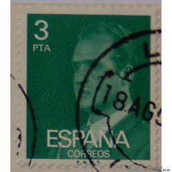 Espagne 01992 roi Juan Carlos I 3Ptas de 1976