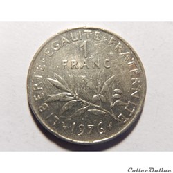 1 franc semeuse 1976