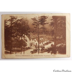 CPA de Wangenbourg, restaurant Freudeneck, Bas-Rhin