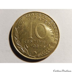 10 centimes Marianne 1997