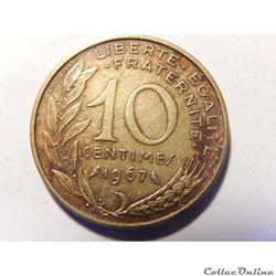 10 centimes Marianne 1967