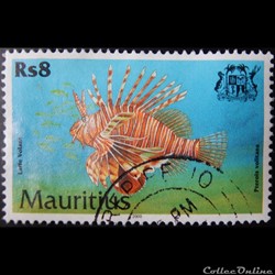 Maurice (île) 00954 poisson rascasse volante de 8 Rs de 2000
