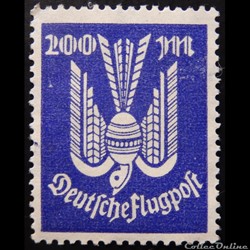 Allemagne Reich PA0019 pigeon 200RM de 1923
