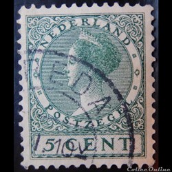 Pays-Bas 00172 reine Wilhelmina 5c de 1926