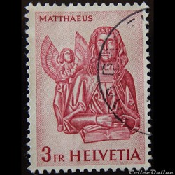 Suisse 00660C Matthaeus 3F de 1961