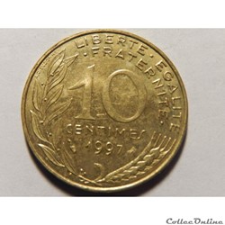 10 centimes Marianne 1997