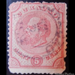 Pays-Bas 00003 roi William III 5c de 1873