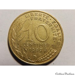 10 centimes Marianne 1989