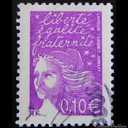 03446 Marianne de Luquet 0,10€ violet-rouge