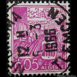 Algérie 00389 agriculture 0.05f de 1964