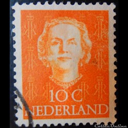 Pays-Bas 00513 reine Juliana 10c de 1949