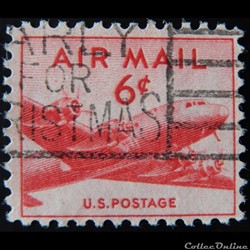 Etats Unis PA0035 avion DC-4 Skymaster 6c de 1949