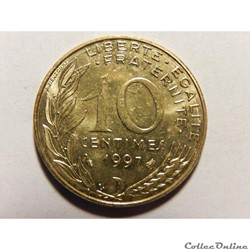 10 centimes Marianne 1997
