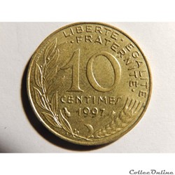 10 centimes Marianne 1997