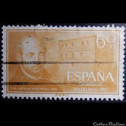 Espagne 00871 St Ignace de Loyola 60c de 1955