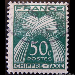 TT0069 type Gerbes 50c vert