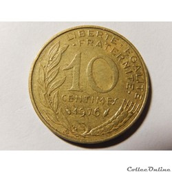 10 centimes Marianne 1976