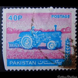 Pakistan 00467 tracteur 40p de 1978