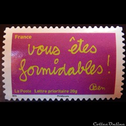 AA00620 'Sourires' avec Ben Vous êtes formidables 20g